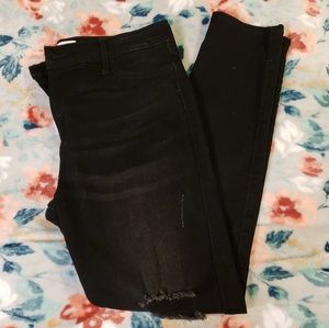 Black Hollister Jeans 13 Short